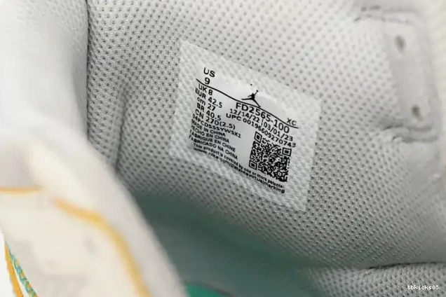 Rep TBkick Beauty Supply FD2565-100 Woven Jordan SP Bephie's Retro High OG 1 Union Sail 0613